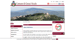 Desktop Screenshot of comune.geracisiculo.pa.it